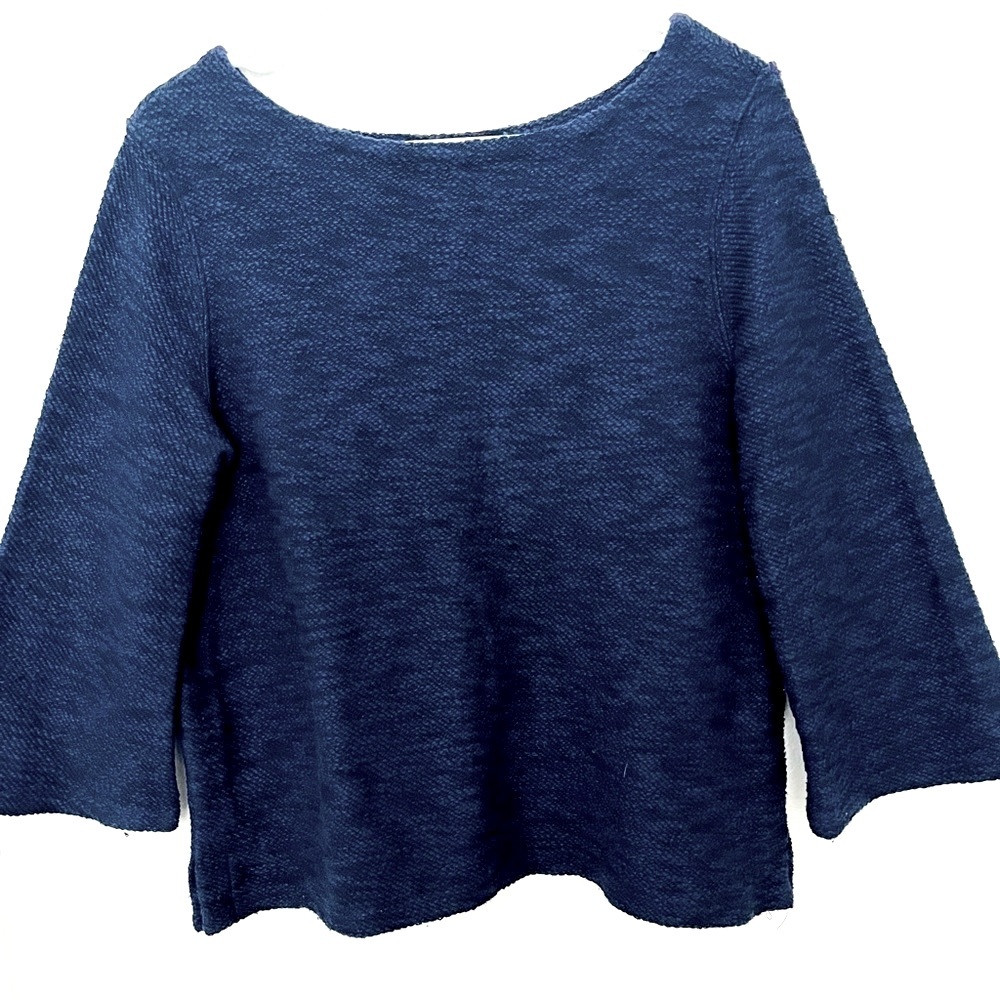 OLD NAVY blue boatneck top. Size S